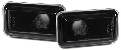 Carparts-Online Seitenblinker Schwarz, Auto, LKW, Schwarz, Rechtsabbieger, Linksabbieger, Scheinwerfer, Autoteile