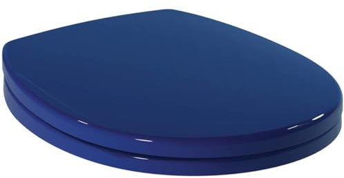 Ideal Standard S406536 Original Contour 21+ WC Sitz in Sandwich Design, Klodeckel Toilettendeckel Toilettensitz, Blau