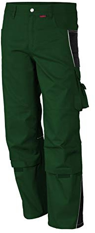 Qualitex Arbeits-Bundhose Pro Grün/Schwarz Gr. 68