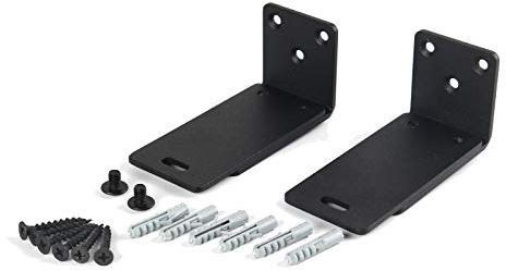 BSWAN Wandhalterung für Bose Soundbar 500, Soundbar 700, Soundtouch 300 Lautsprecher (Schwarz)