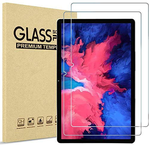 Procase 2 uds. Vidrio Real para Lenovo Tab P11 Plus 2021/Tab P11 2020 11 Full HD Tableta, Protector de Pantalla de Cristal Templado para Lenovo Tab P11 Plus/Tab P11 11 Pulgadas -Transparente