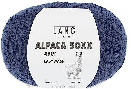 Lang Yarns ALPACA SOXX 4-Fach / 4-PLY 100g/390 m Fb. 25 NAVY