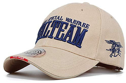 ShFhhwrl Baseball Kappe Navy Seal Team Tactical Cap Herren Army Baseball Cap Khaki