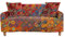 Surwin Elastisch Sofa Überwürfe 1 2 3 4 Sitzer, 3D Muster Sofabezug Stretch Schonbezug Universal Sofahusse für Armlehnen Sofa Abdeckung Polyester Couchbezug (Staatsangehörigkeit,4 Sitzer (235-300cm))