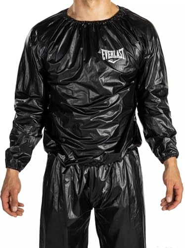 Everlast Tuta da Sauna Box Equipment, Nero, M/L Unisex-Adulto