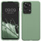 kwmobile Carcasa Compatible con OnePlus Nord 2T 5G Funda - Case TPU y Silicona antigolpes - Apto Carga inalámbrica - Verde Porcelana