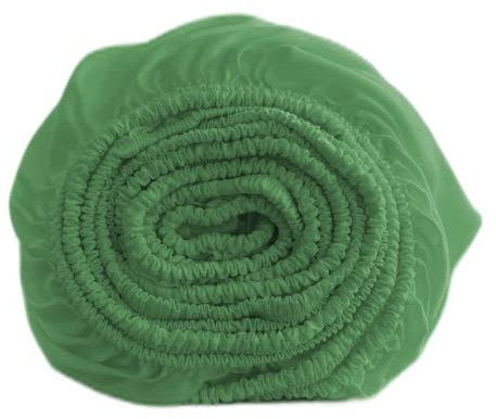 COZY HEAVEN | Luxus Lyocell Spannbettlaken (Tencel™) | Gewonnen aus Eukalyptus u.a. | Ultra Weich | Bis 30cm Höhe | Mit Seitenkennzeichnung | Atmungsaktiv | Ganzjährig geeignet (Gentle Green, 180x200)