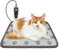 GOLOPET Cat Heating Pad - 18x18 Inch Waterproof Heated Cat Bed with Smart Thermostat Switch and Paw Print