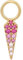 ANIA HAIE Damen-Charm 925er Silber Farbstein One Size 88829573