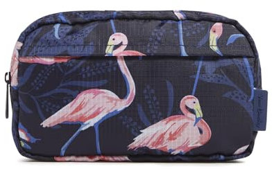 Vera Bradley Damen Ripstop Mini Gürteltasche Sling Crossbody Umhängetasche, Flamingo-Party