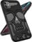Phonebliss for iPhone 11 Phone Case for Men, Skull Skeleton Women Cool Gothic Cases for Boy Girls, Goth Hollowed Designer Matte Cover for iPhone 11 Black