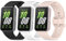 RenSheng 3 Piezas Correas Samsung Galaxy Fit 3 SM-R390, Correa de Silicona Compatible Samsung Galaxy Fit 3 Correa Deportiva Pulsera de Repuesto