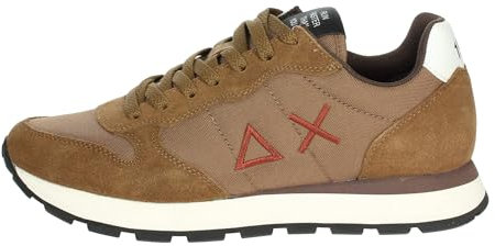 SUN68 Z44101 Sneakers Con Lacci In Tessuto/camoscio Uomo VOLPE 40