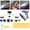 Outils Débosselage Carrosserie,Kit de Réparation de Dent de Carrosserie avec Bâtons de Colle et Pistolet à Colle pour Réparer Bosses Carrosseries et Portes Voiture Ainsi Bosses Réfrigérateur