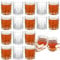 LOPYXBR Small Whisky Glasses 200ml / 7oz, Whiskey Glass Set of 18, Old Fashioned Crystal Whiskey Glass Gift Set for Men, Classic Whiskeys Glasses Tumblers 200ml for Cocktails