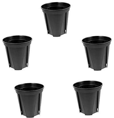 BESPORTBLE 5stücke Blumentöpfe Aus Kunststoff Mittelgroße Töpfe Für Grünpflanzen Und Blumen Praktisch Und Dekorativ Für Haus Und Balkon Robust Und Langlebig