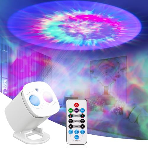 Macchiatto Proyector de Cielo Estrellado Sunset Lamp, LED 2 en 1 con Galaxias y Estrellas Reales, Infantil con 42 Modos, Temporizador, para Techo, Regalo para Niños y Adultos