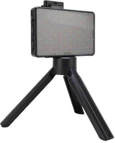 Tattoo Photography Kit, Photography Video Fill Light Tattoo Equipment and Supplies, 2500K-9000K 120PCS LED Beads 120° Wide Beam Angle Cell Phone Camera Fill Light