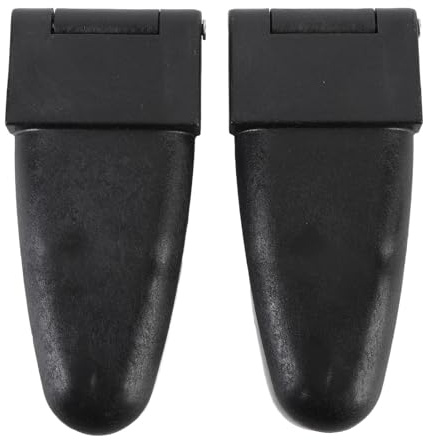 2pcs Glas Hintere Türscharniere 67158 2 Loch Glas Heckscharnierscharnierer Ersatz für Leer -LKW -Kappe 100xl 100le