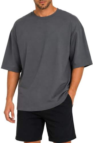 Reichstadt Oversized Herren T-Shirt 25RS070 Dark Grey XS