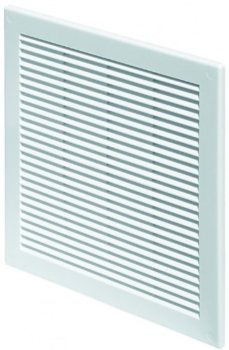 Lüftungsgitter 15 x 20 cm Abschlussgitter Insektenschutz 150 x 200 mm weiß Gitter Lüftung TRU 28