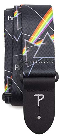 Perri's Leathers Leathers | Pink Floyd Guitar Strap-Polyester | 2” Wide, Adjustable 39” to 58” (LPCP-8090)