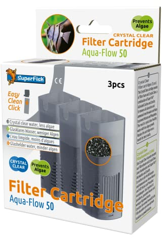 Superfish Aquaflow 50 Crystal Clear Kartusche 3er Pack