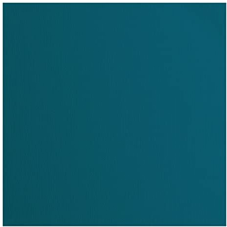 Vaessen Creative Florence Cardstock Papier, Blau, 216 Gramm/m², Quadratisch, 30,5 x 30,5 cm, 20 Stück, Textur, für Scrapbooking, Kartenherstellung, Stanzen und andere Papierbasteleien