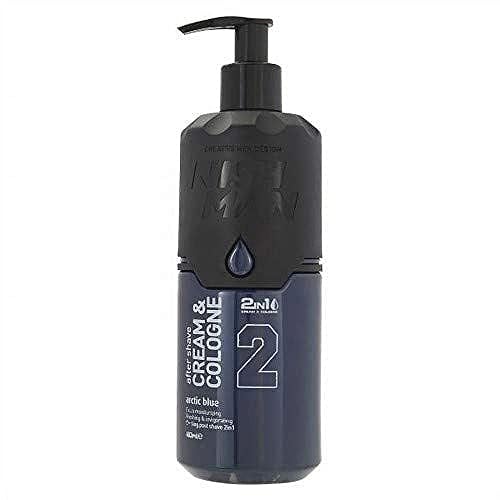 NISHMAN 02 After Shave Cream & Cologne - Arctic Blue 400 ml XL