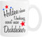 Mister Merchandise Becher Tasse Helden ohne Umhang nennt Man Dachdecker Kaffee Kaffeetasse liebevoll Bedruckt Beruf Job Geschenk Weiß