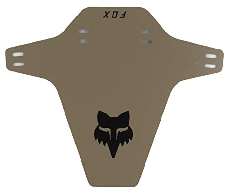 Fox Racing Front Mountain Bike Mudguard (Cream/Logo)