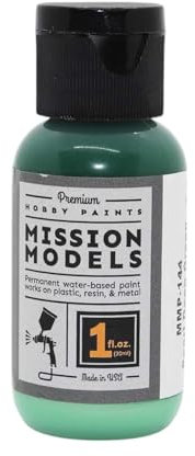 MISSION MODELS MMP-144 Pearl Deep Green Acrylic Paint 1 oz (30ml)