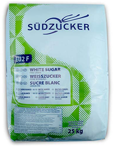 Südzucker 25 Kg Sack Zucker Fein Weißzucker Kristallzucker Raffinade