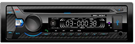 Radio CD/MP3 FM RDS Belson BS-12142BTW | Potencia 4x40W | USB | SD | Manos Libres Bluetooth | Reproductor de mp3 | Frontal Fijo.