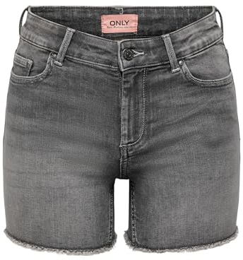 ONLY Female Jeans-Shorts ONLBLUSH Mittlere Taille Normal geschnitten Shorts | Denim shorts
