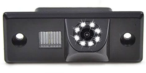【8 LED night vision】 Lincese Plate Light Rear View Camera, replacement for VW Golf Variant MK4/5/Tiguan/Touareg/Polo 3C/Jetta/Passat/Sharan/Bora/Skoda Scirocco Fabia/Audi TT 8J/Cayenne