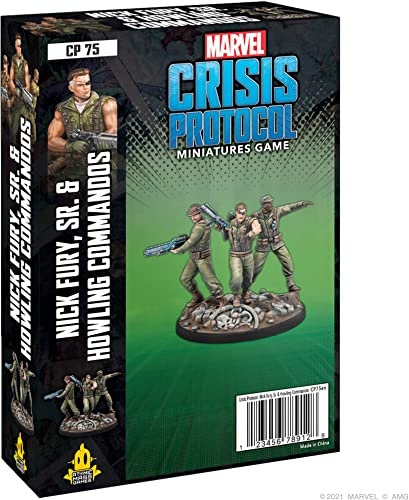 Atomic Mass Games - Marvel Crisis Protocol - Nick Fury Sr & The Howling Commandos