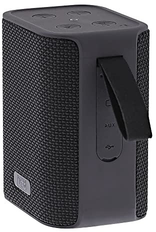 T'nB Enceinte Bluetooth Portable; Enceinte sans Fil; Format Mini; Autonomie Jusqu’à 10H; Couleur Noir HPRECORD1BK