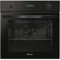 Candy Idea FIDCP N615 L, Horno Multifunción, 65L, 1 Bandeja y 1 Rejilla, Ventilador Radial, Limpieza Aquactiva, Convección + Ventilador, 8 Funciones, Mandos Push&Pull, Puerta Doble Cristal, Negro
