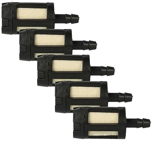 vhbw 5x Kraftstofffilter kompatibel mit McCulloch 0216985, 93720, MC-9182-310001 Gartengeräte z.B. Motorsäge, Motorsense
