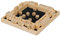 Relaxdays Shut The Box Spiel, 10er, 2 bis 4 Spieler, Holz, Klappenspiel Kinder & Erwachsene, Würfelspiel, Natur/schwarz