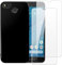 2er-Set Panzerglas + TPU Handyhülle Kompatibel mit Fairphone 3, Stoßfester Schutz mit Displayschutzfolie und Schutzhülle (Schwarz)