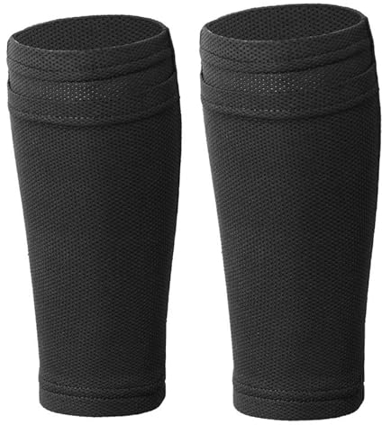 2PCS Schienbeinschoner Socken und Halter für Fußball - Stutzenhalter Schutzausrüstung für Männer, Frauen, Jungen, Mädchen