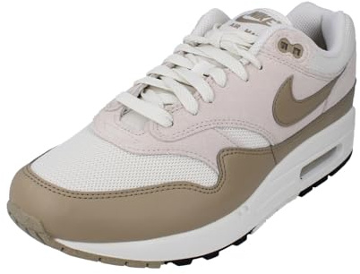 Nike Air Max 1 Essential Herren Trainers FZ5808 Sneakers Schuhe (UK 10 US 11 EU 45, Phantom Khaki Light Orewood Brown 001)
