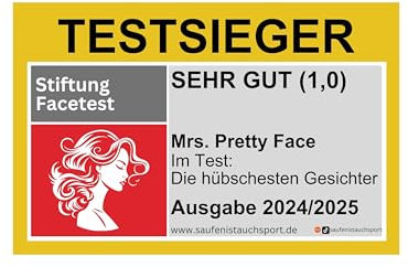 50x Testsieger pretty face/Malle Aufkleber/Party Sticker/Sauf Sticker/Party/Flirten/Bier Sticker/Sauf Sticker/Saufen/Flirt Sticker/Festival Sticker (50)