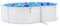 Kangmusi Pool mit Stahlwand Oval 490x360x120 cm, kangmusi93264