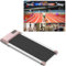 Superun Raceable Walking Pad – Laufband für Zuhause 2.5 PS mit App und Fernbedienung – Laufband Schreibtisch max 136 kg mit Multi-Runner-Rennen und Training Couses