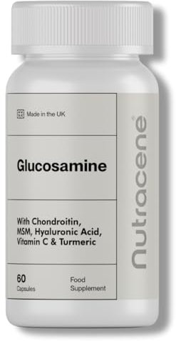 Joint Care Complex | Glucosamine, Chondroitin, MSM, Hyaluronic Acid & Turmeric | UK GMP Standards | Made in the UK | GMO Free | High Strength Formula for Men & Women | Relieves Joint Stiffness & Aches