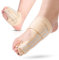 Broken Big Toe Splint Brace, Big Toe Support for Arthritis, Fracture, Sprains, Injuries, with 2 Stainless Steel Plate - Right (Beige)