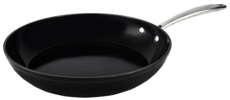 Cook & Pan - Signature Pfanne 20 cm-Induktionsgeeignet-PFAS frei Keramik-Beschichtung -Antihaft- wärmeisolierter Griff- Aluminium - Schwarz